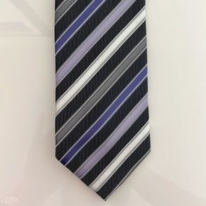 NWOT Alexander Julian Purple and Gray Tie